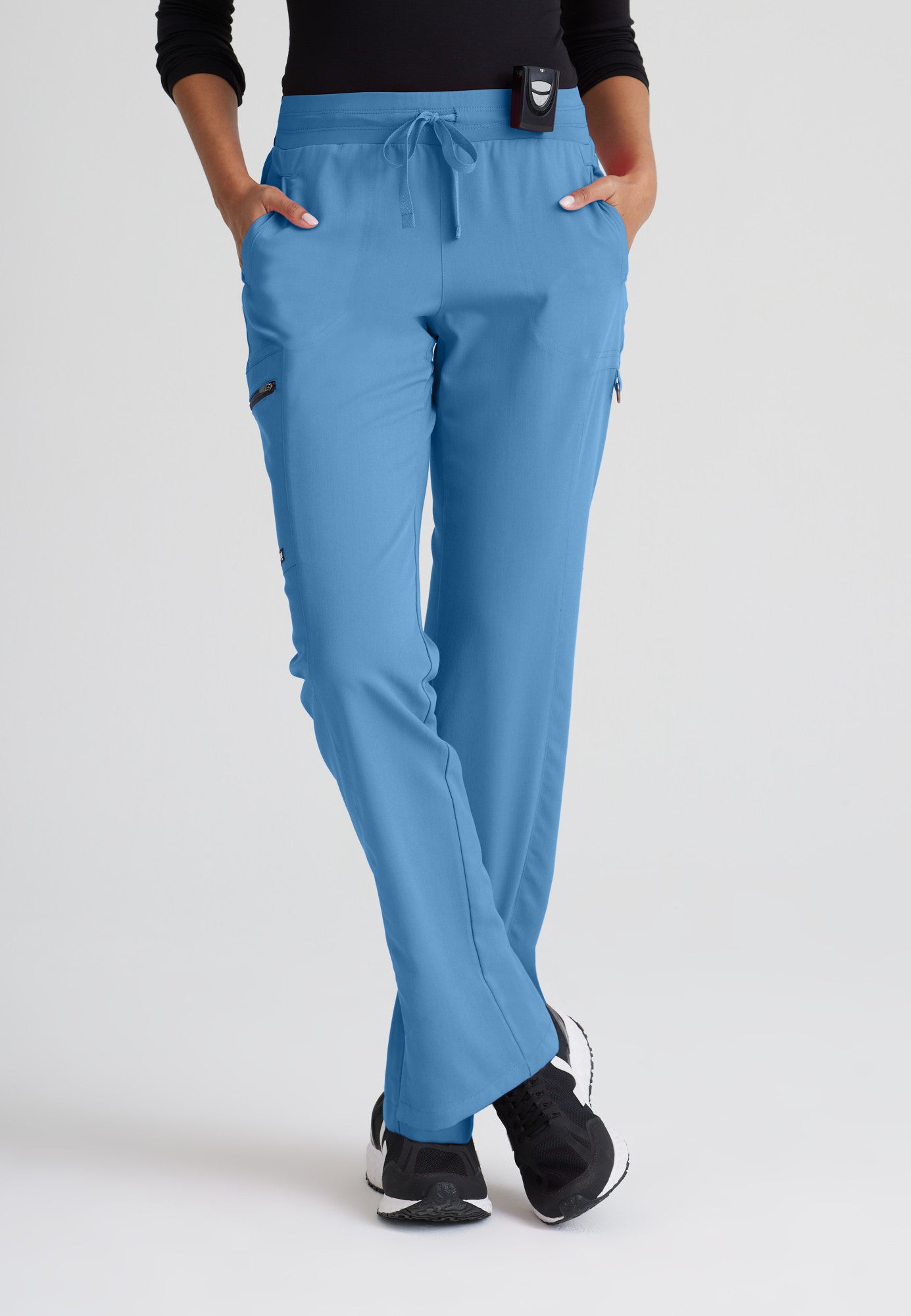 Kim Pant - Ciel Blue | Grey 