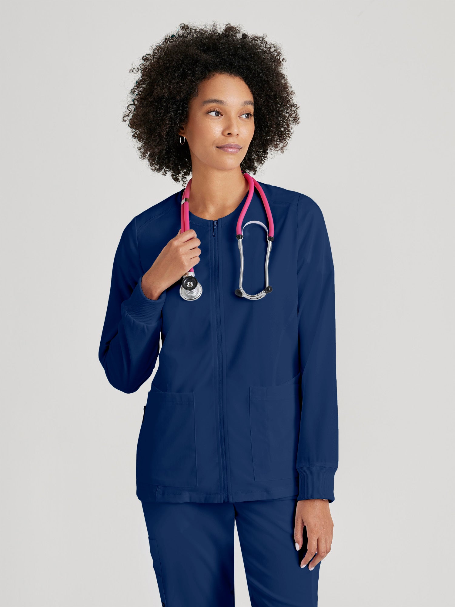 Gianna Warmup - Indigo | Grey's Anatomy Scrubs
