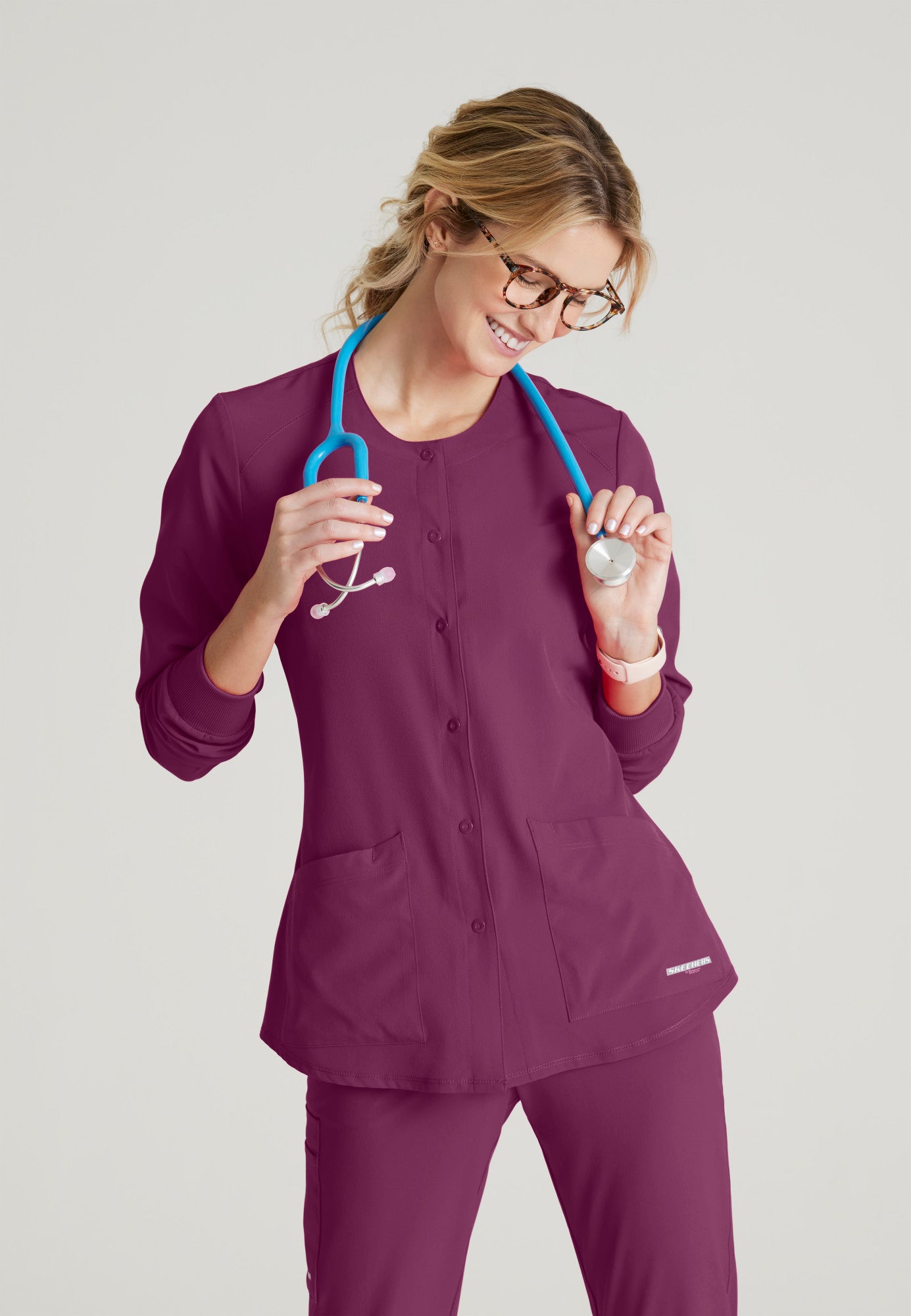 Stability WarmUp Wine Grey's Anatomy Scrubs