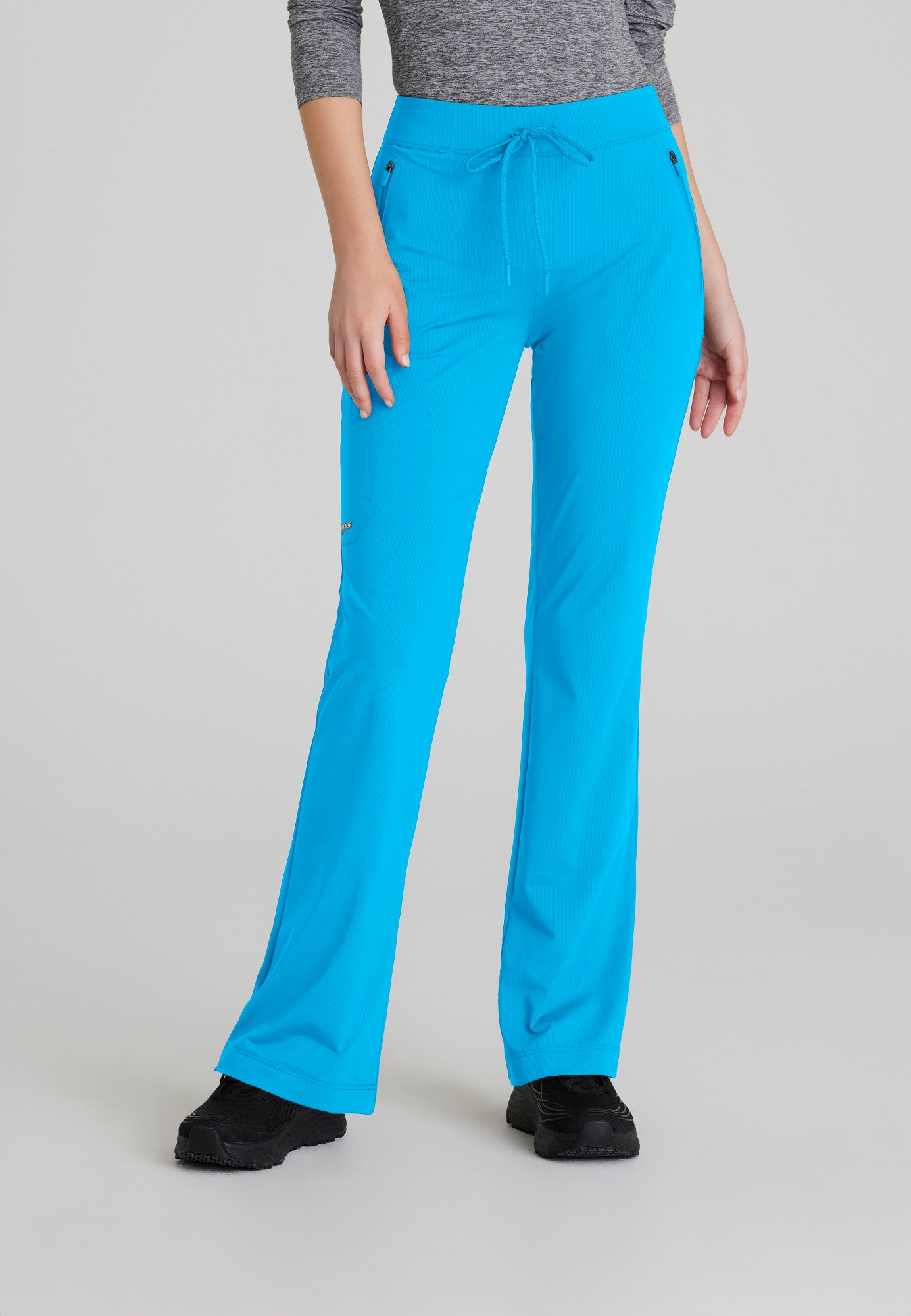 Glide Knit Flare Pant - Bold Azure | Grey's Anatomy Scrubs