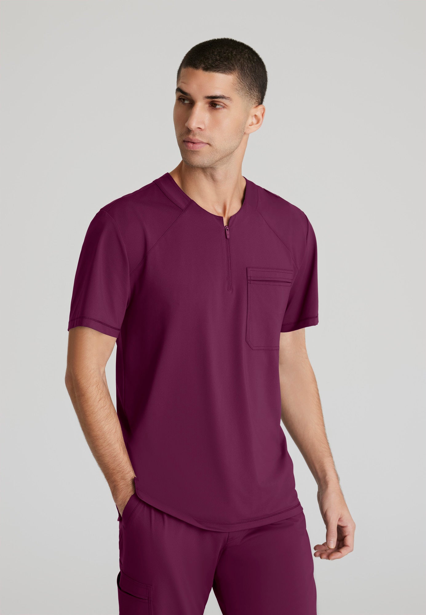 Men's Scrubs - Flex2 Color Wine
