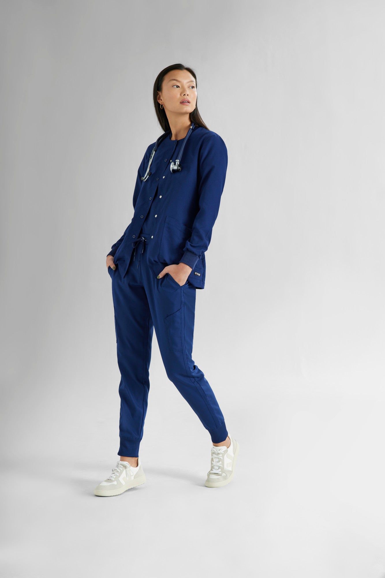 Jamie Warm-Up - Ciel Blue | Grey's Anatomy Scrubs