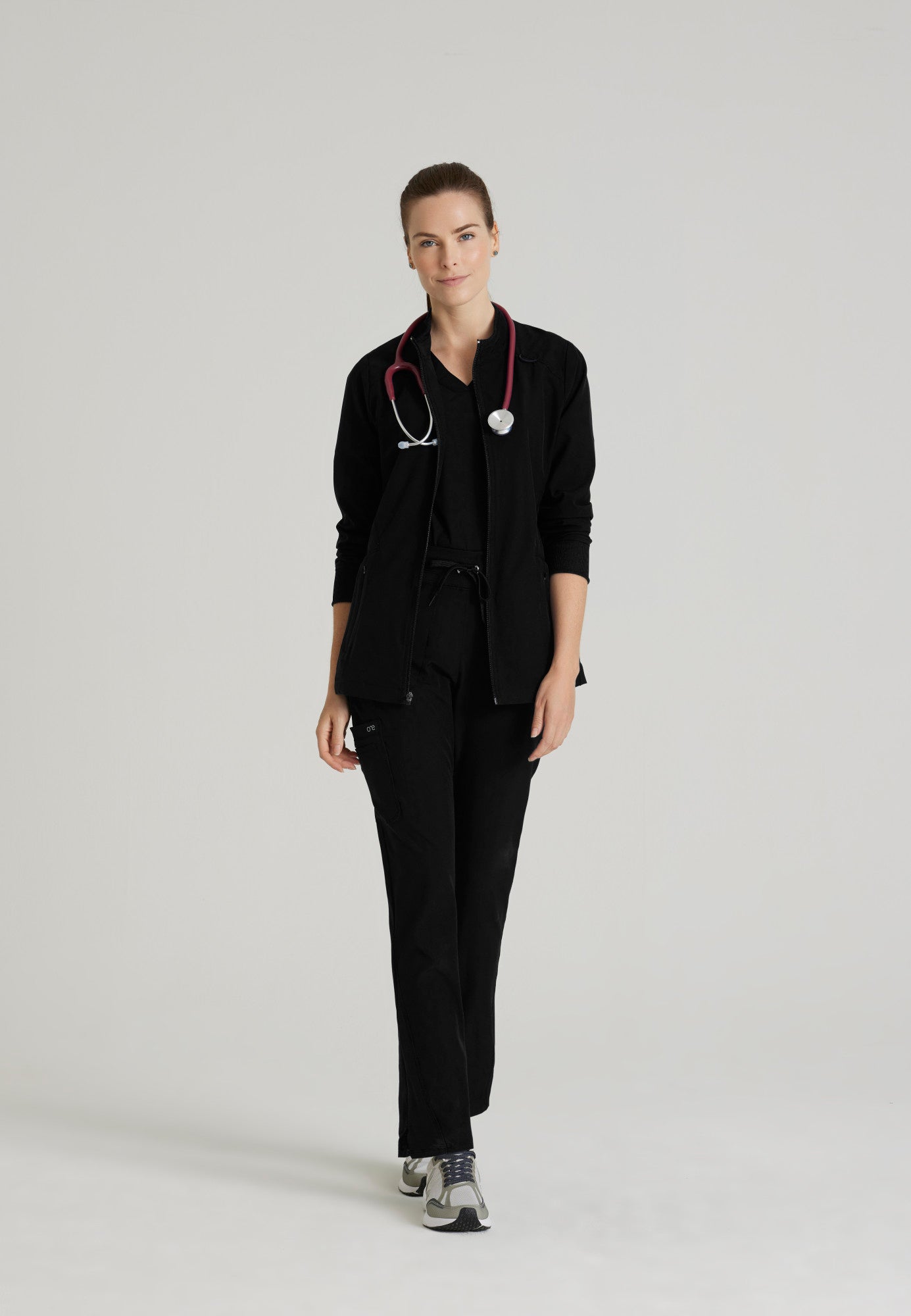 Venture Warm-Up - Black | Grey's Anatomy Scrubs