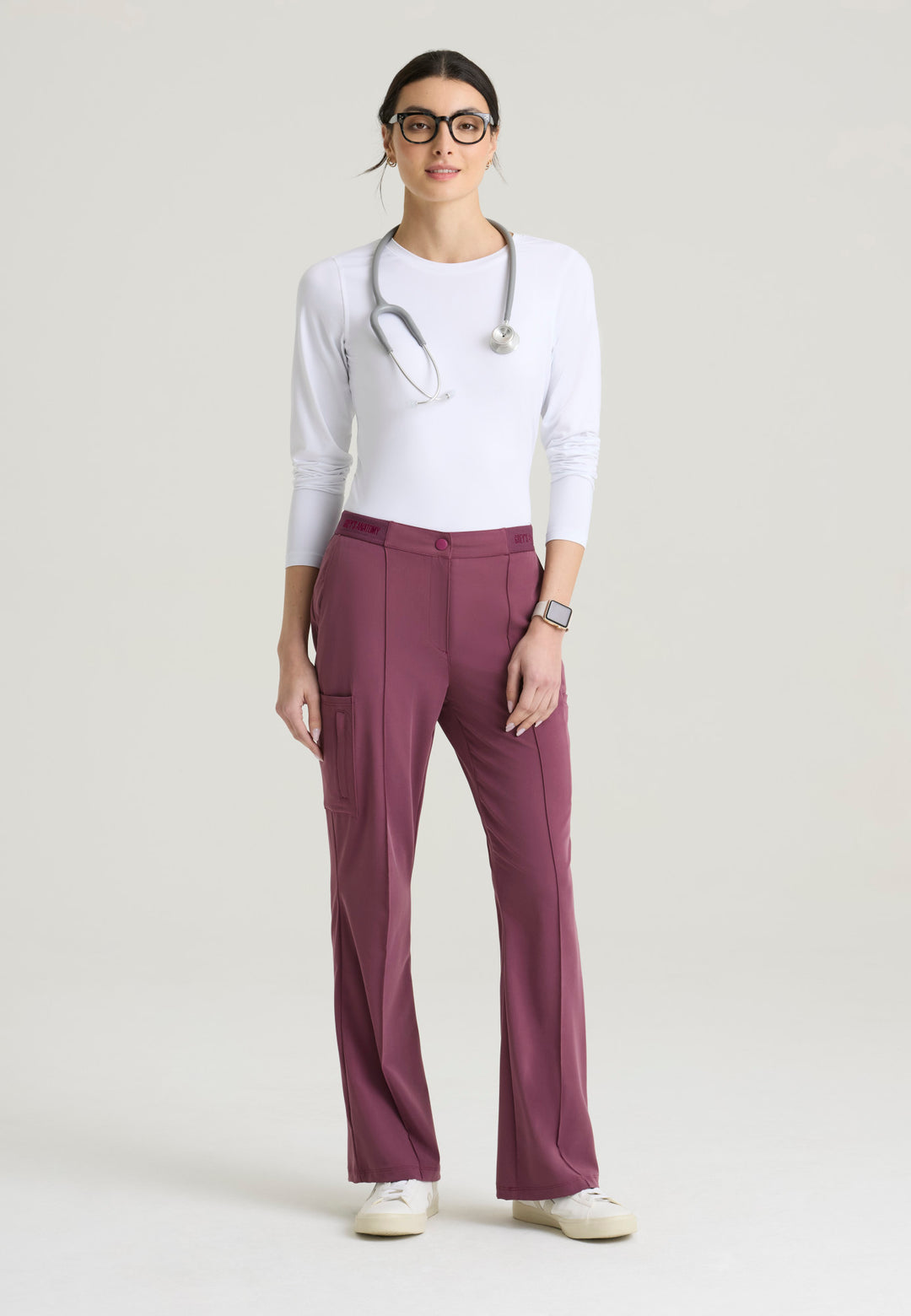 Spring Pant - Dusty Port