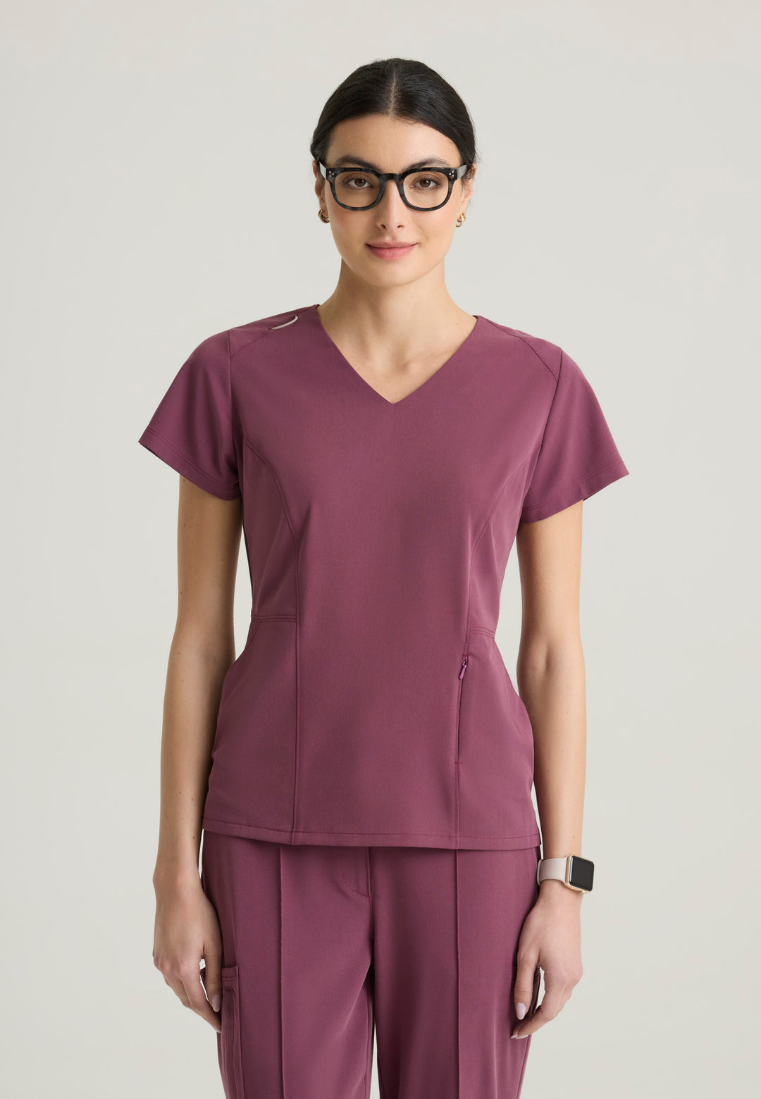 Spring Top - Dusty Port