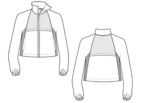 Crystal Jacket - Black - Greys Anatomy Knits
