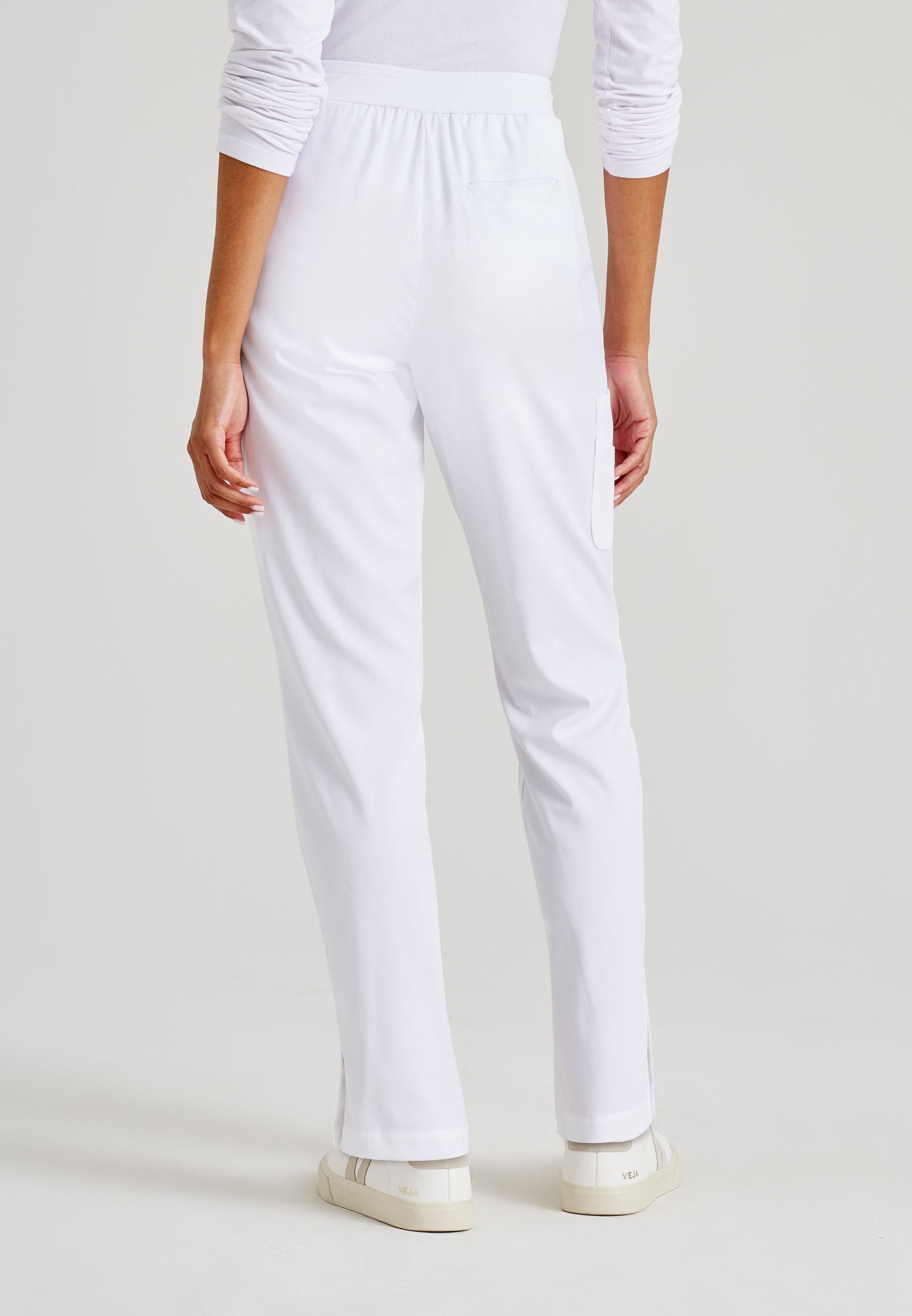 Serena Pant - White | Grey's Anatomy Scrubs