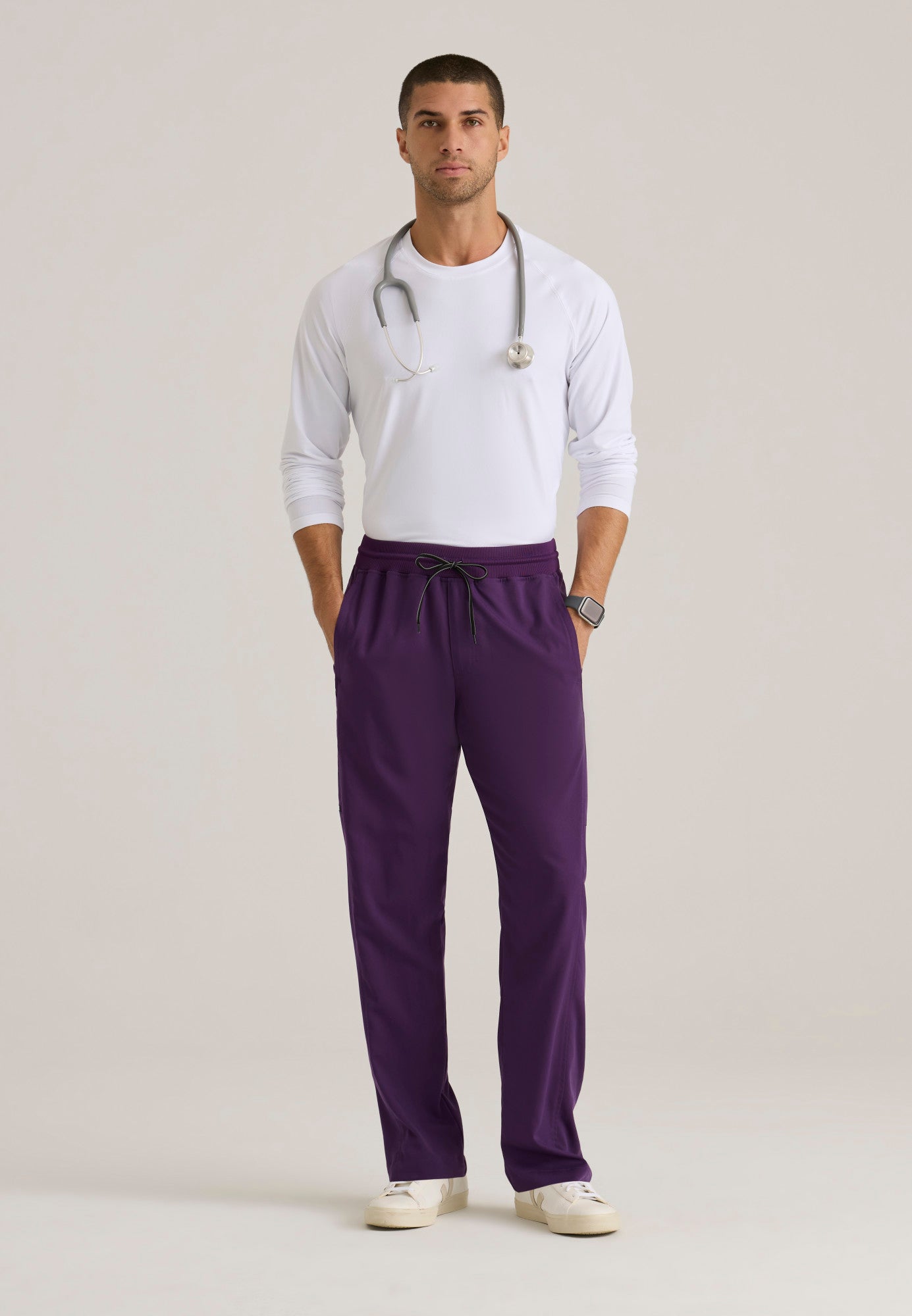 Hudson Pant - Eggplant | Grey's Anatomy Scrubs