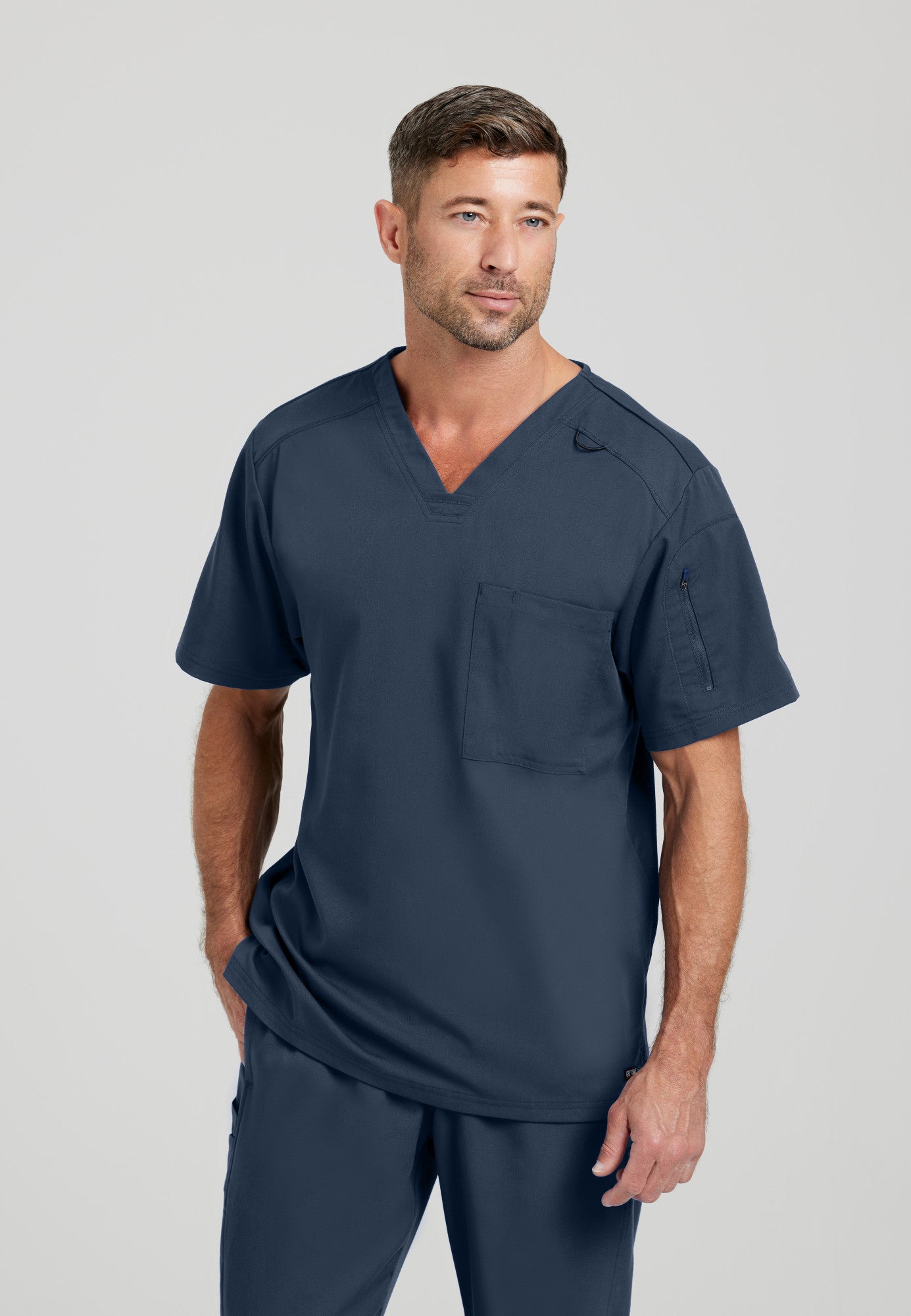 Murphy Murphy Top - Steel | Grey's Anatomy Scrubs