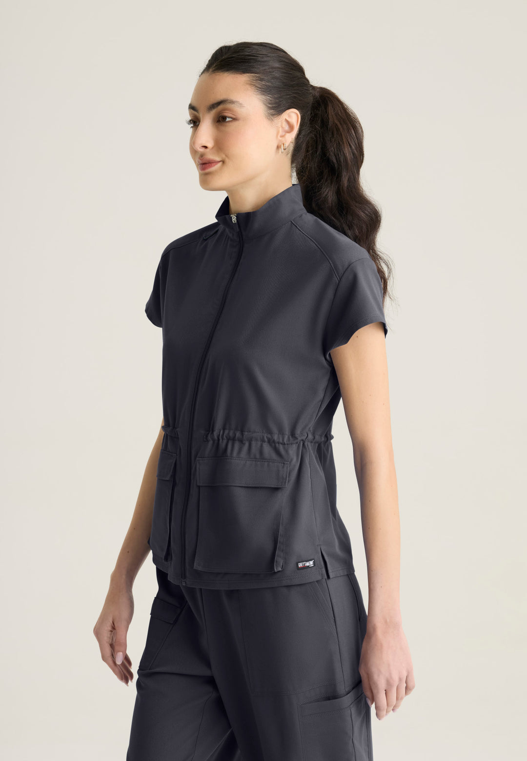 Nina Top - Steel
