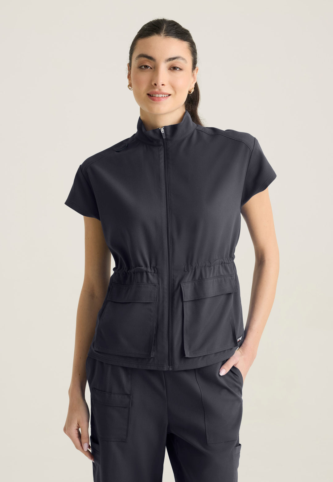 Nina Top - Steel