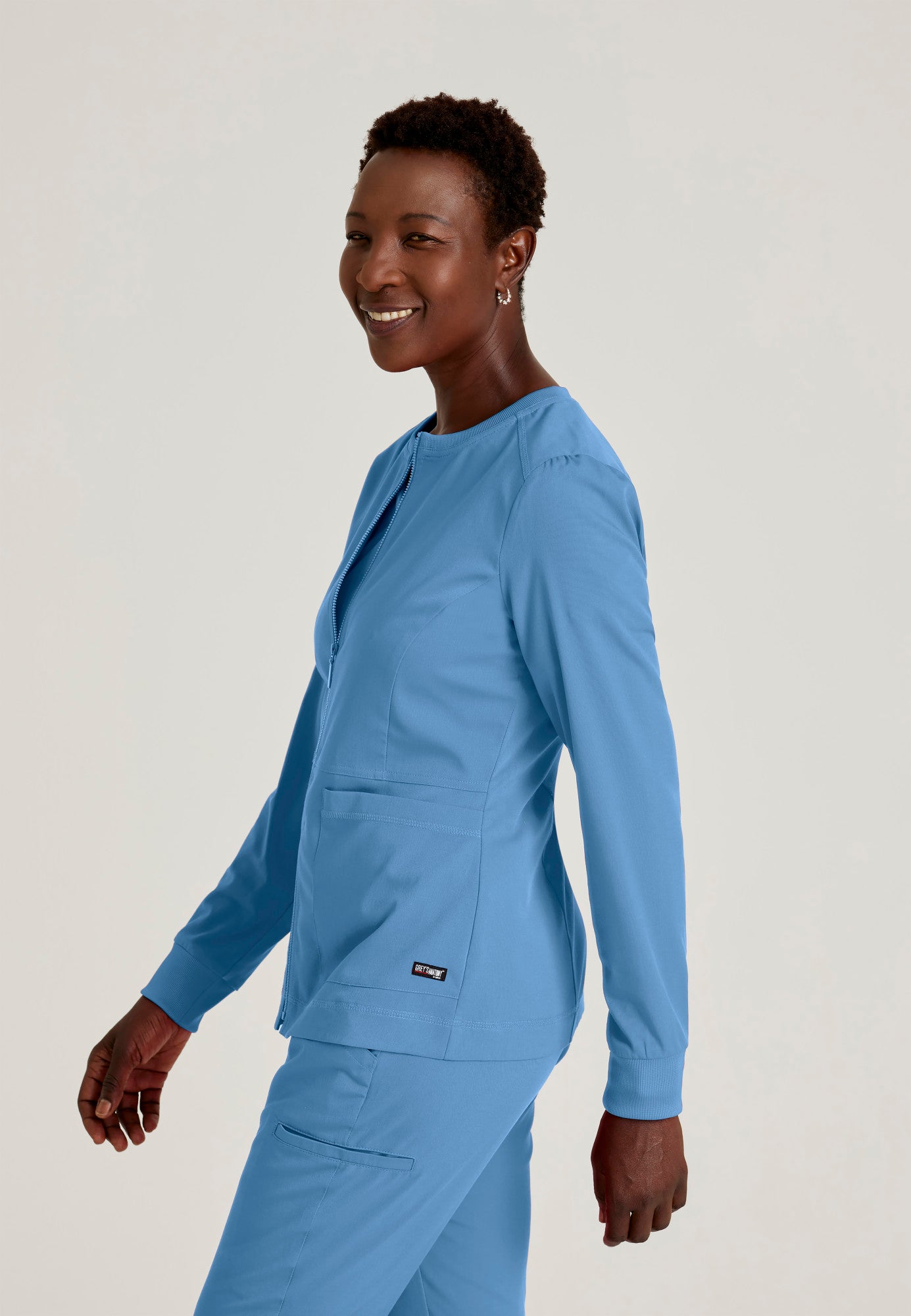 Millie Jacket - Ciel Blue | Grey's Anatomy Scrubs