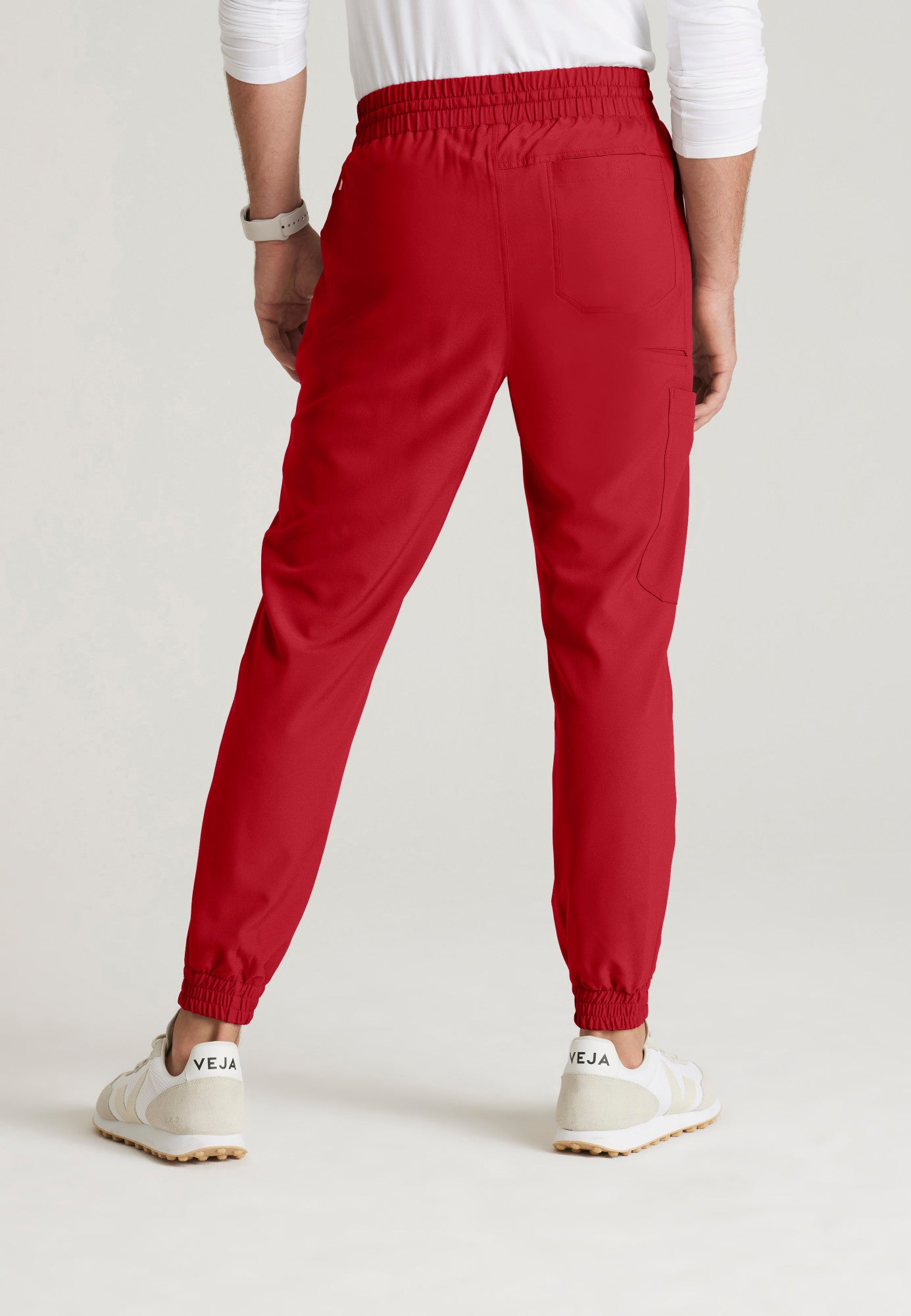 Voyager Jogger - True Red | Grey's Anatomy Scrubs