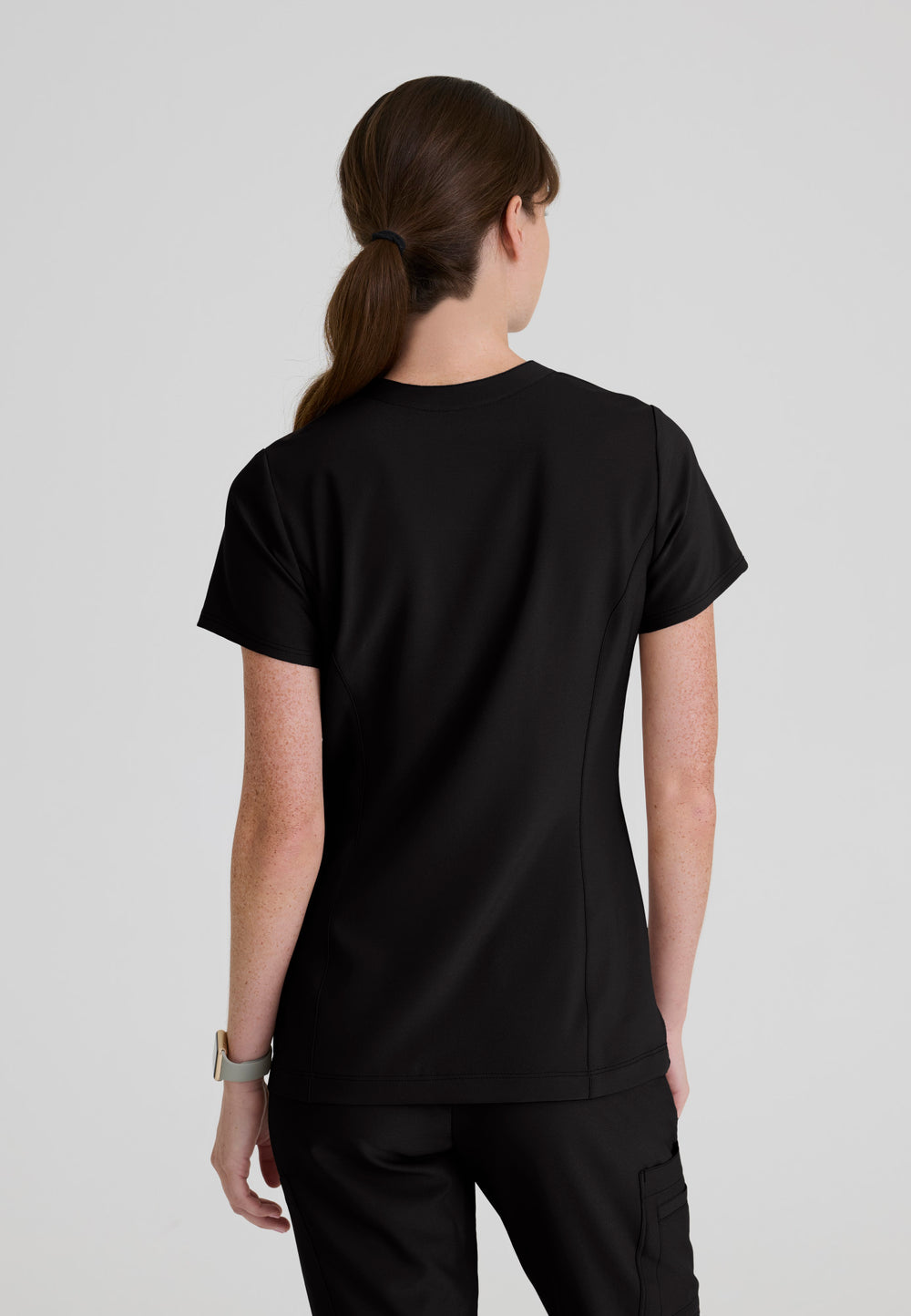 Sky Top - Black - Grey's Anatomy Scrubs