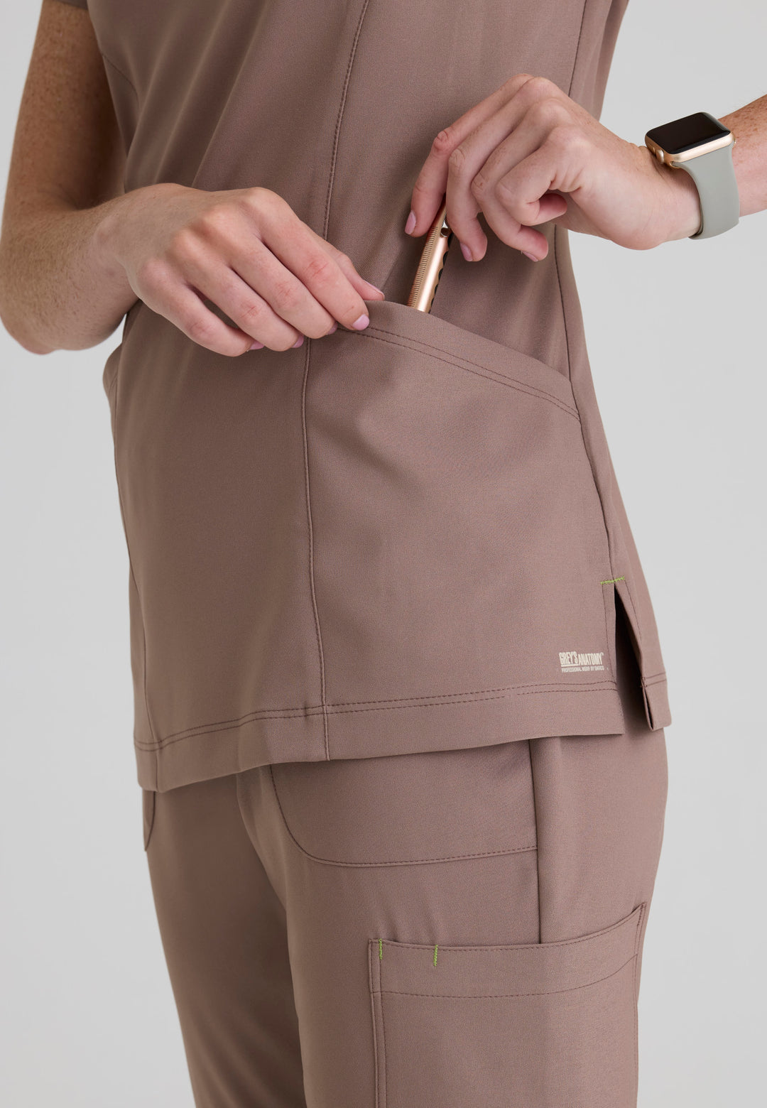 Sky Top - Driftwood - Grey's Anatomy Scrubs