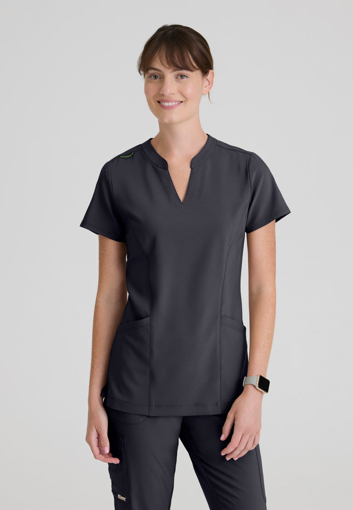Sky Top - Steel - Grey's Anatomy Scrubs