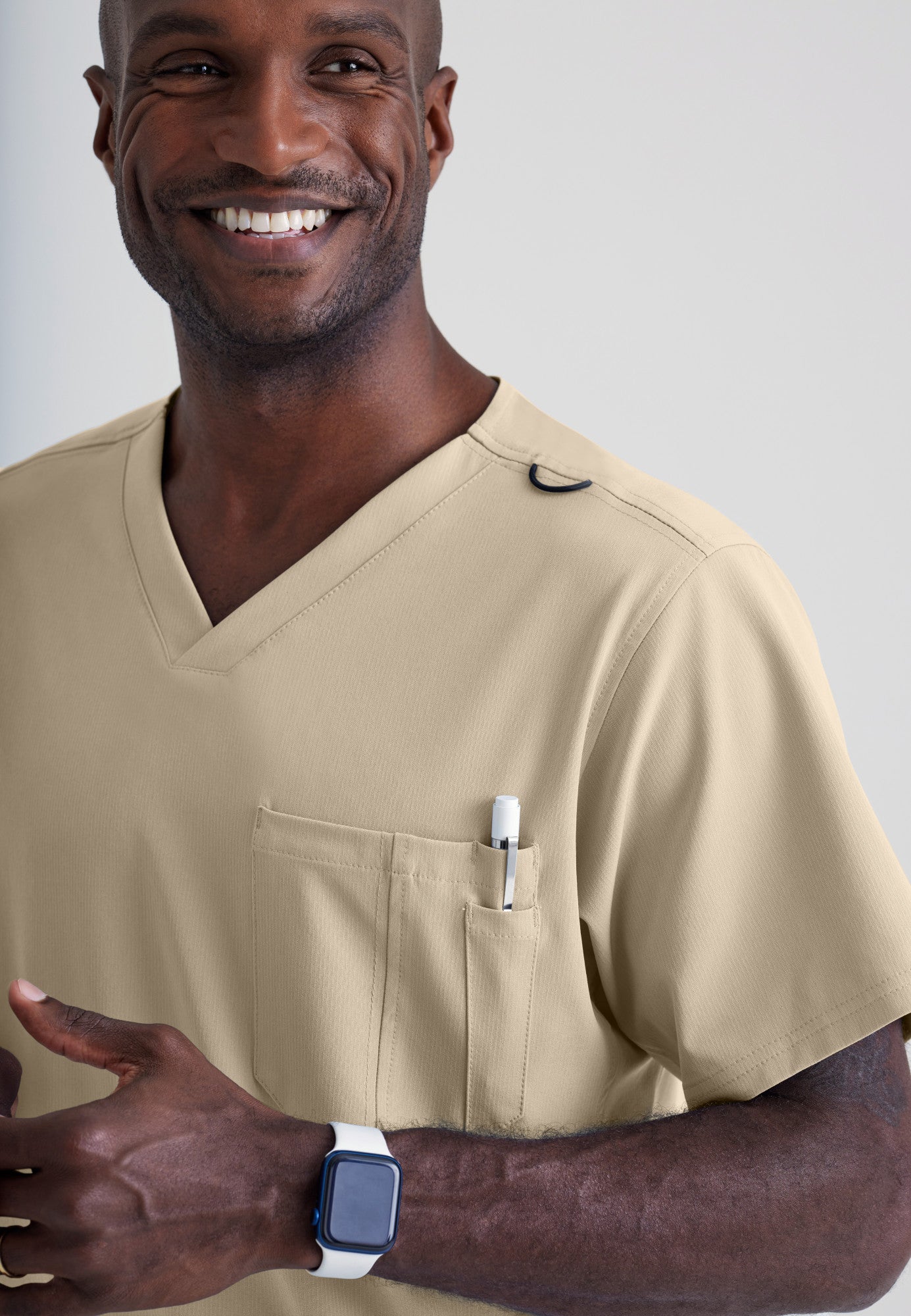 Structure Top - New Khaki | Grey's Anatomy Scrubs