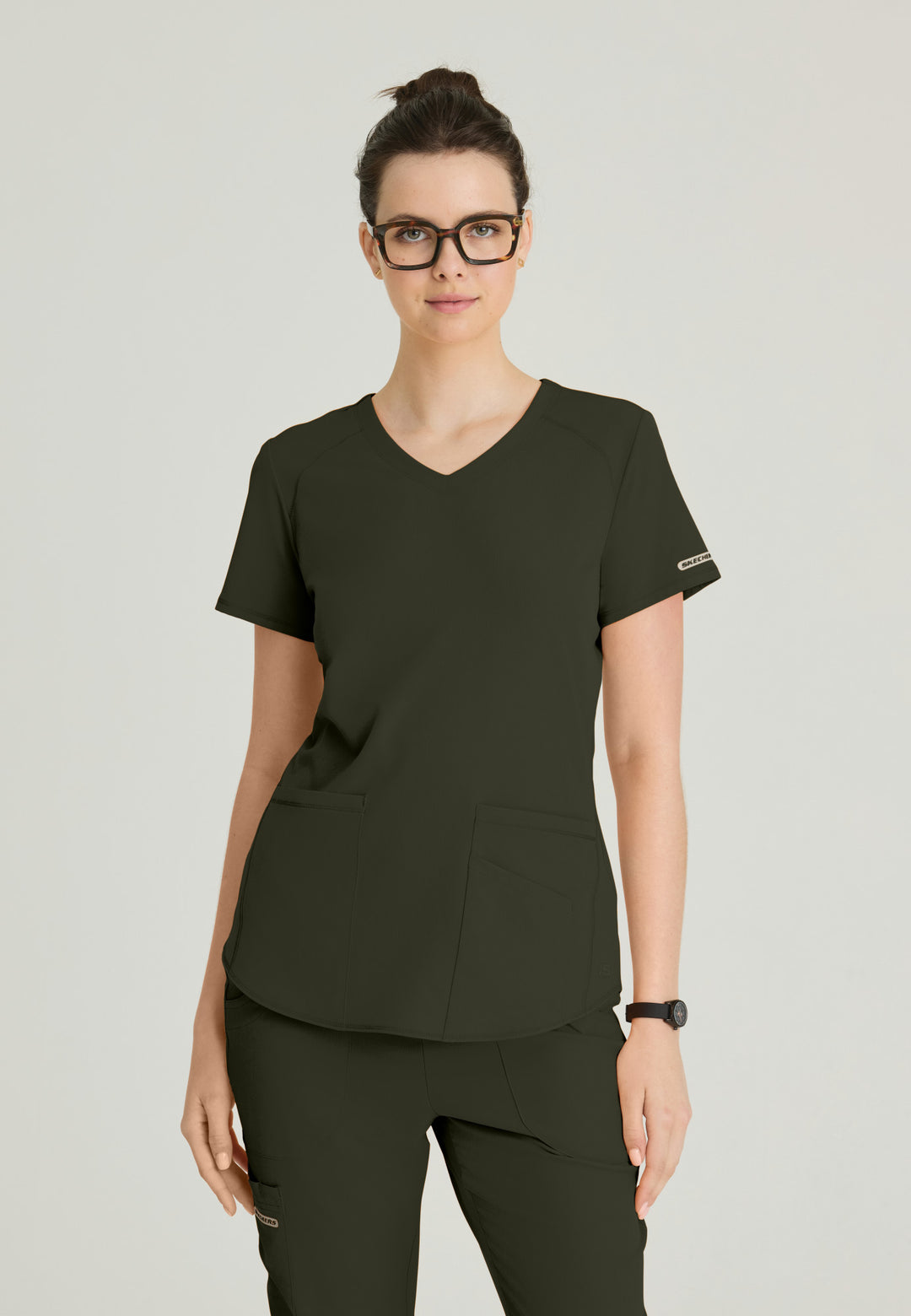 Breeze Top - Olive - Grey's Anatomy Scrubs