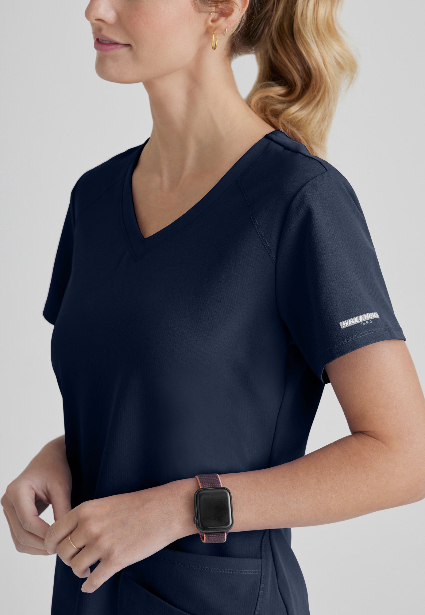 Breeze Top - Navy | Grey's Anatomy Scrubs