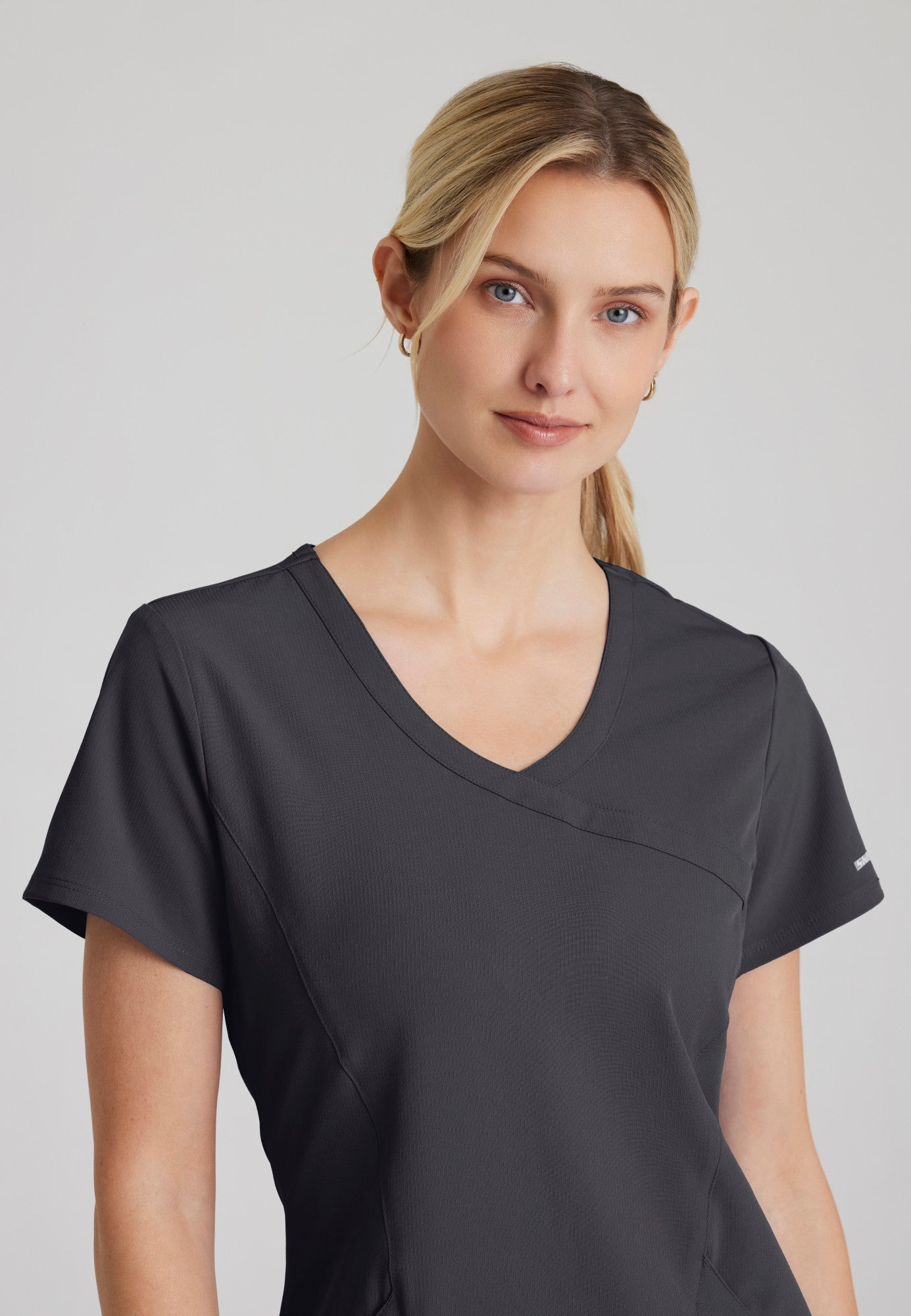 Reliance Top - Pewter | Grey's Anatomy Scrubs