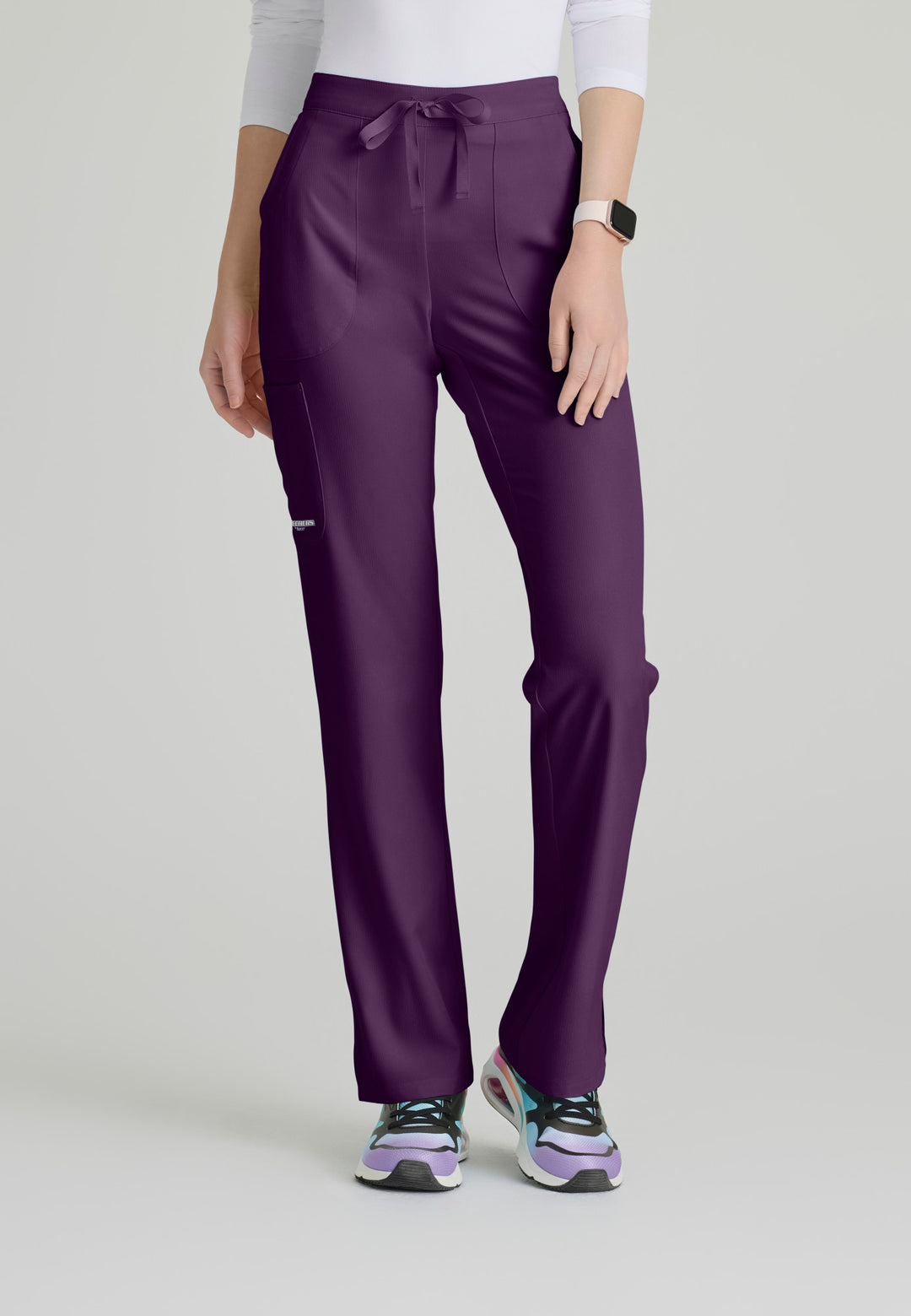 Reliance Pant Eggplant Grey's Anatomy Scrubs - Main Image