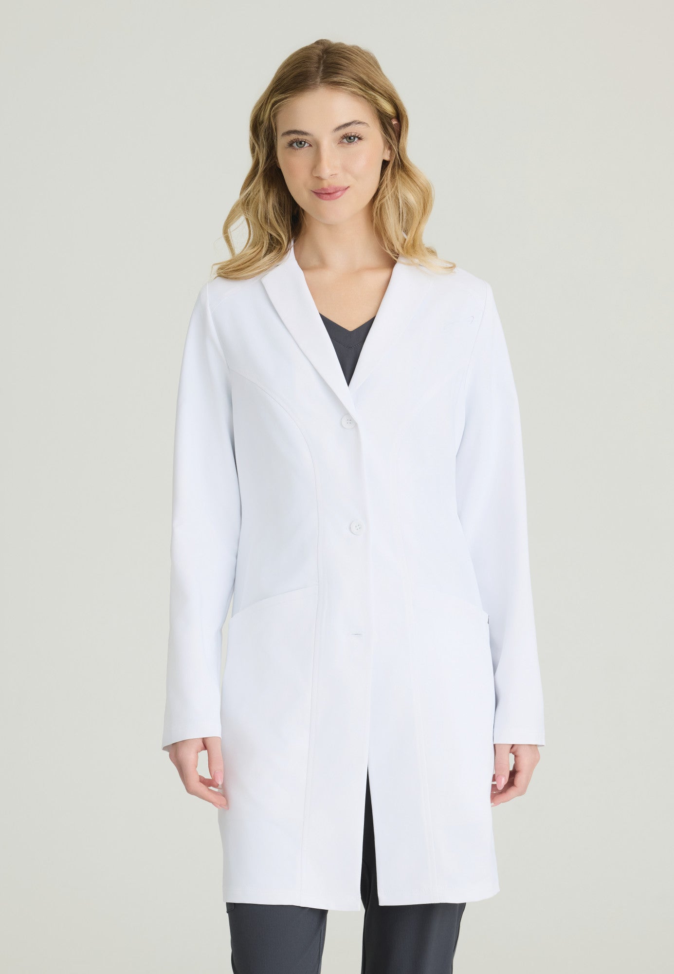 Flourish Lab Coat - White | Grey's Anatomy Scrubs
