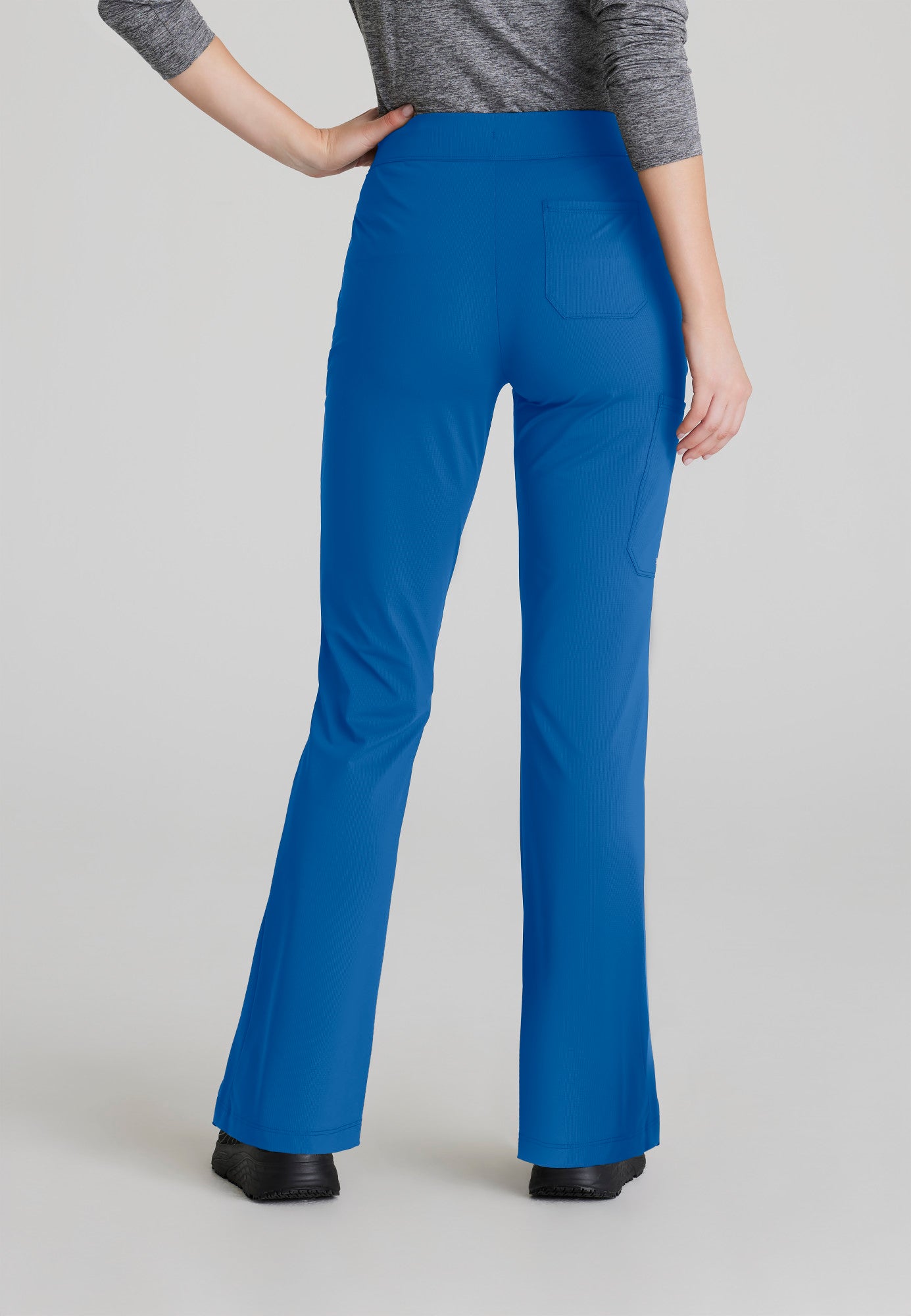 Glide Knit Flare Pant - New Royal | Grey's Anatomy Scrubs