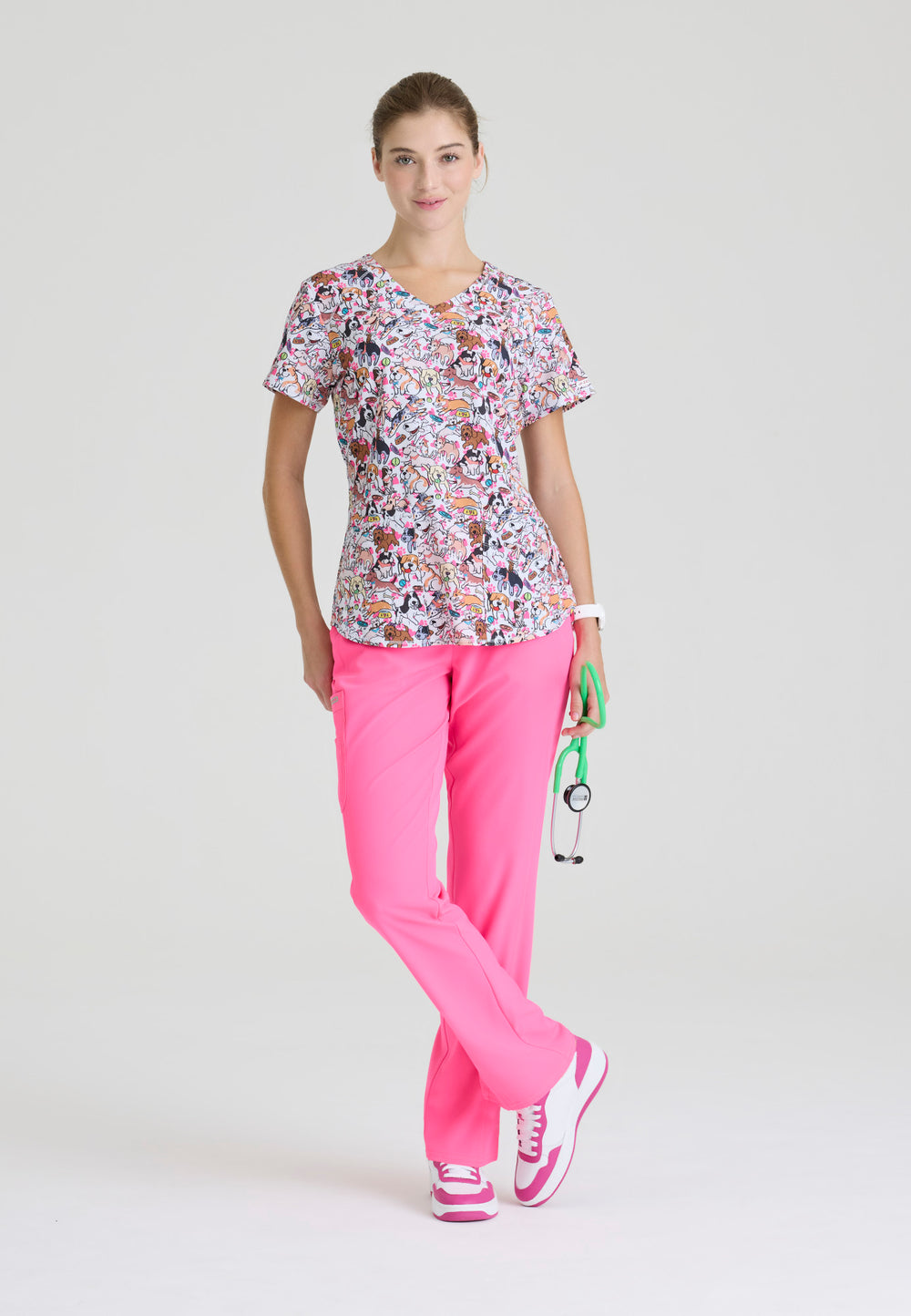 Essence Top - Central Park - Grey's Anatomy Scrubs