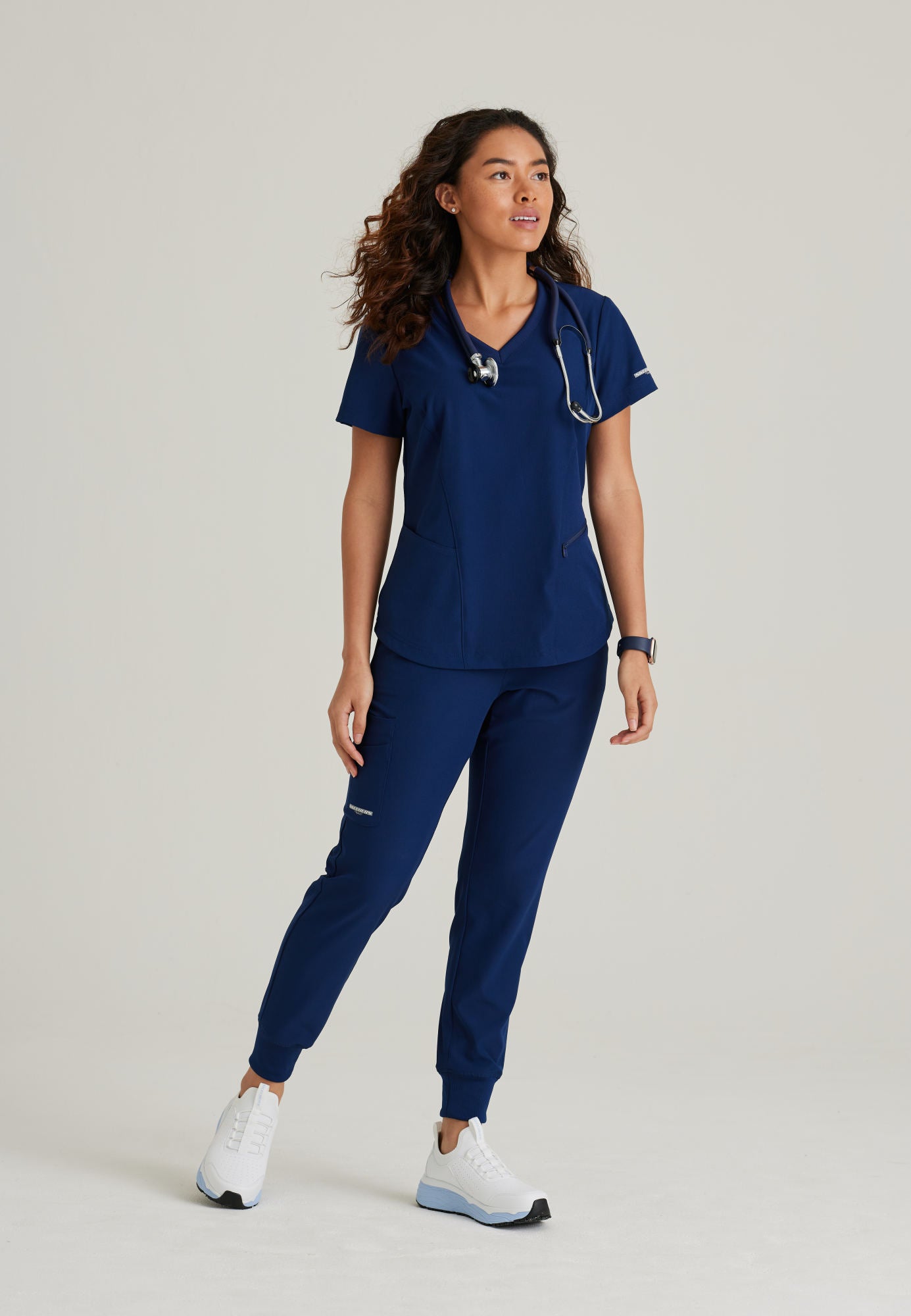 トップス iii Electra Top - Navy | Grey's Anatomy Scrubs