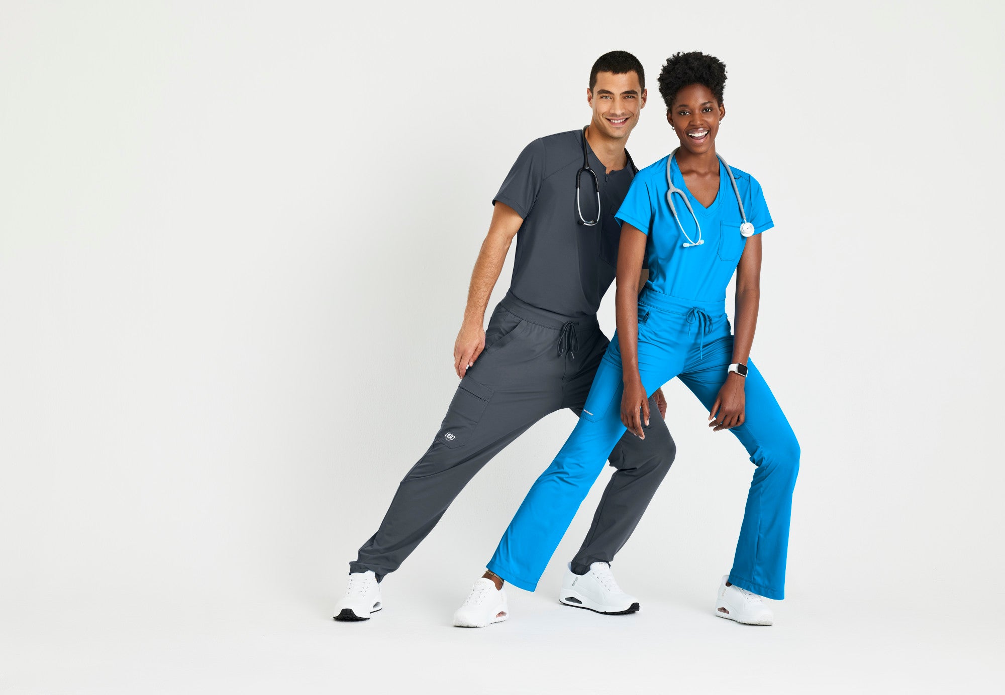 トップス surfblue Flow Knit Top - Bold Azure | Grey's Anatomy Scrubs