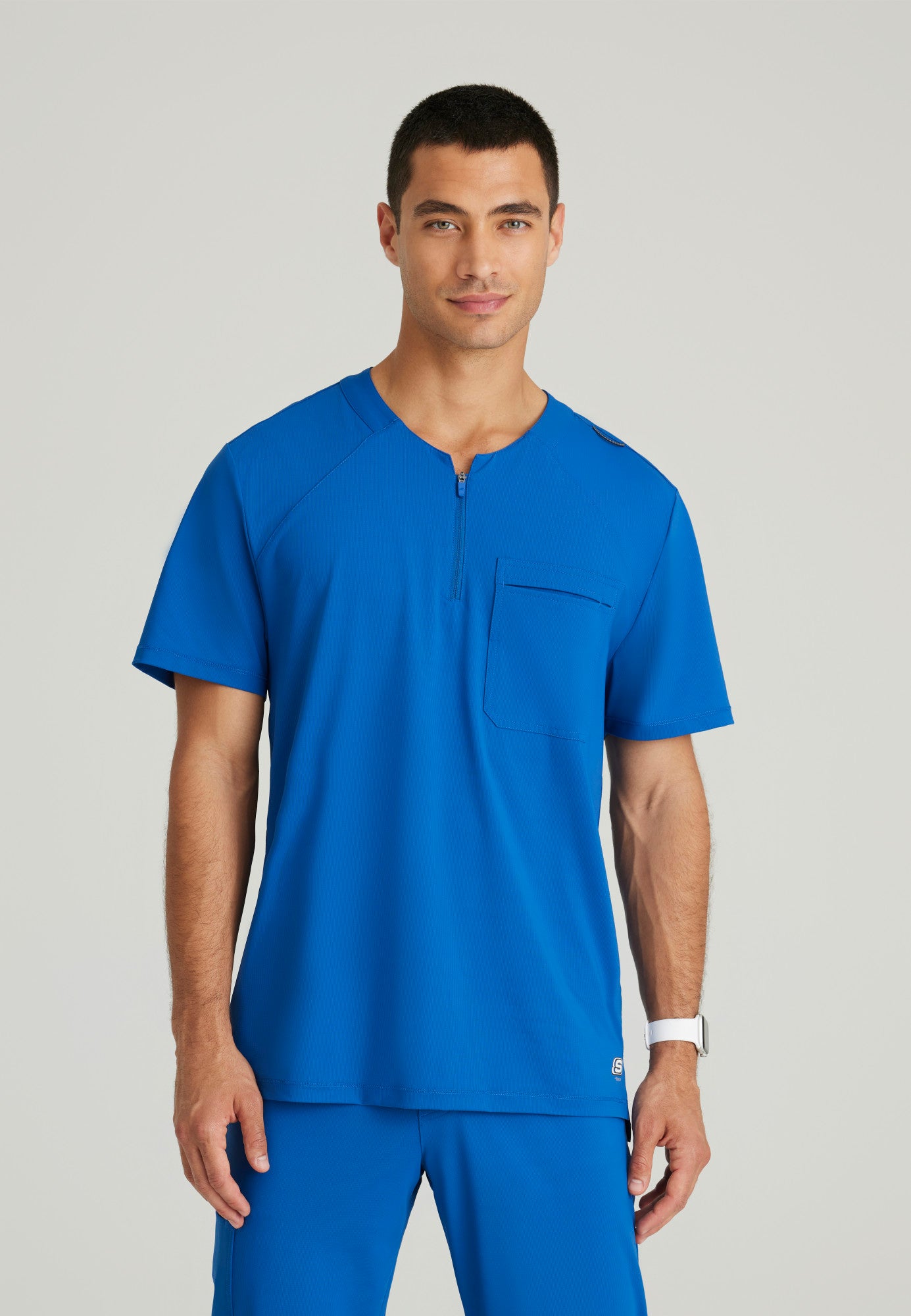 Flex Knit Top - New Royal | Grey's Anatomy Scrubs