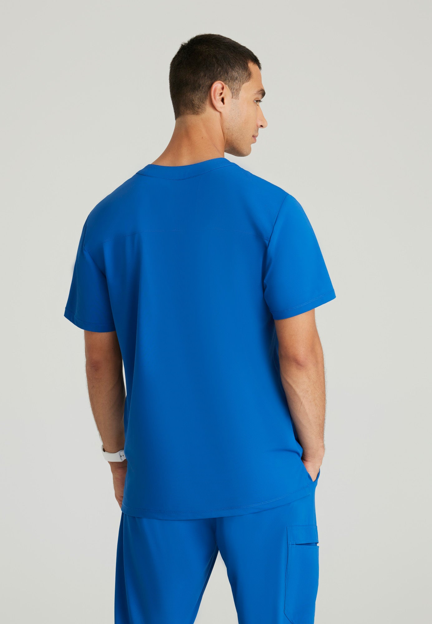 Flex Knit Top - New Royal | Grey's Anatomy Scrubs