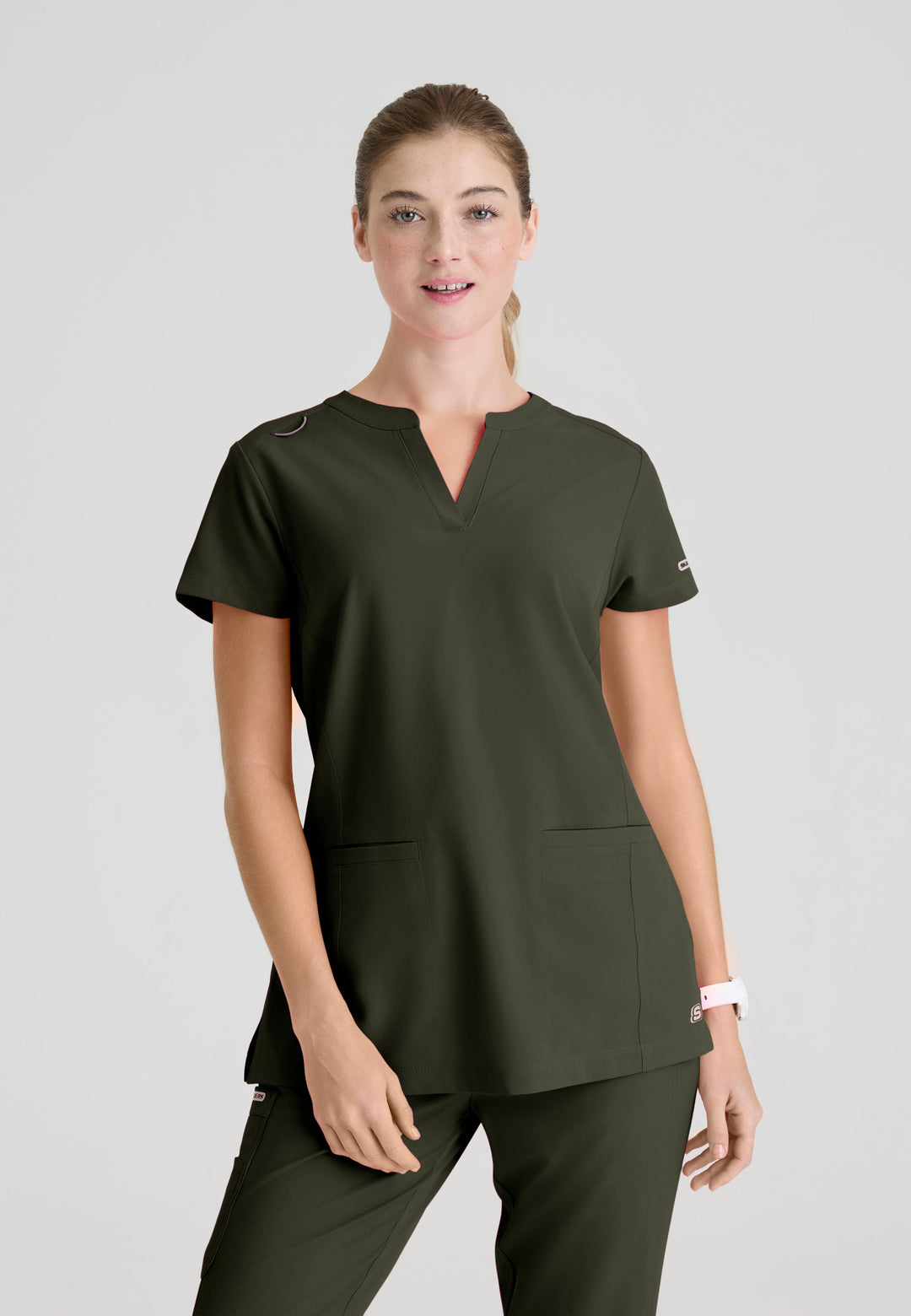 Coast Top - Olive - Grey's Anatomy Scrubs