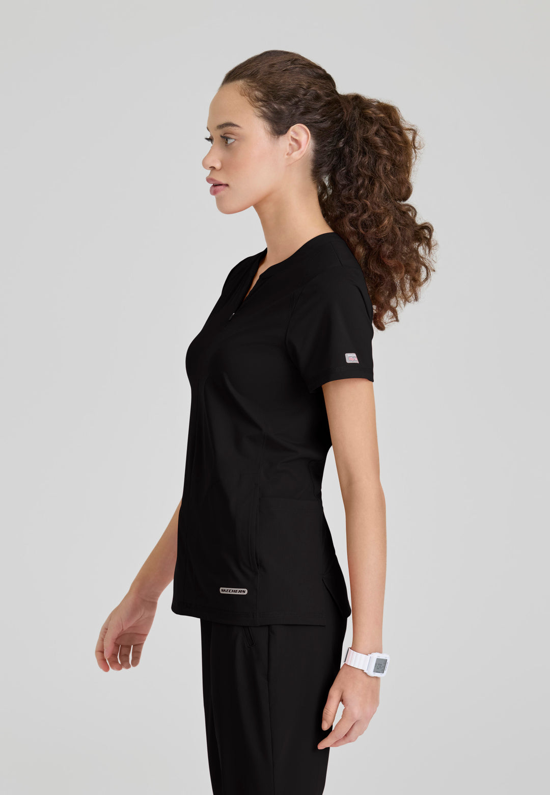 Glide Top - Black - Grey's Anatomy Scrubs