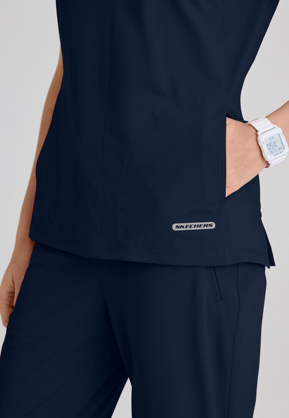 Glide Top - Navy - Grey's Anatomy Scrubs