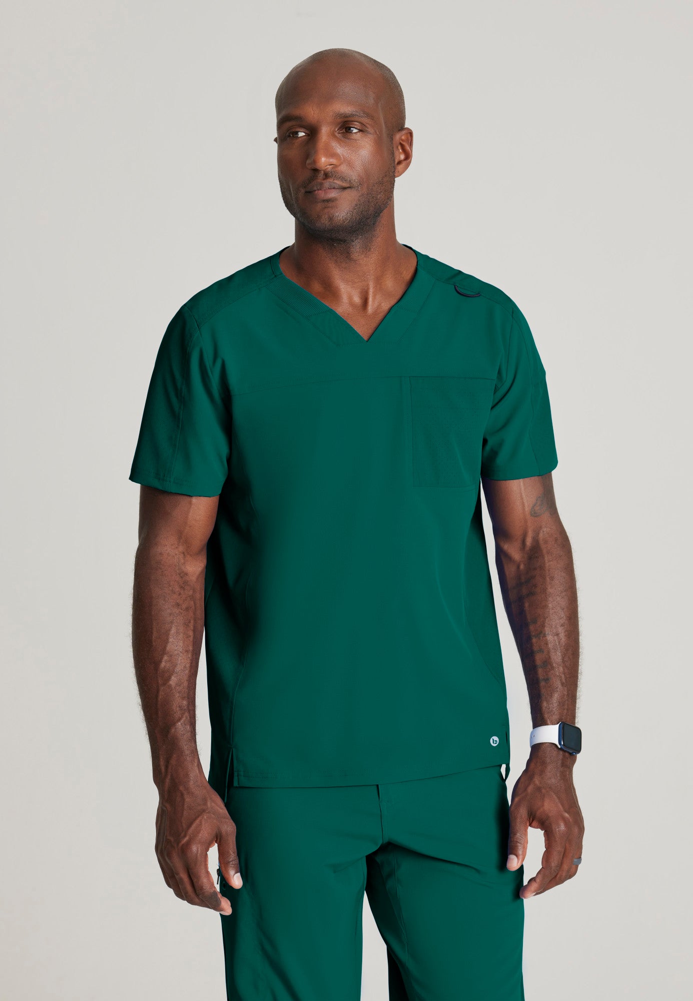 Velocity Top - Hunter Green | Grey's Anatomy Scrubs