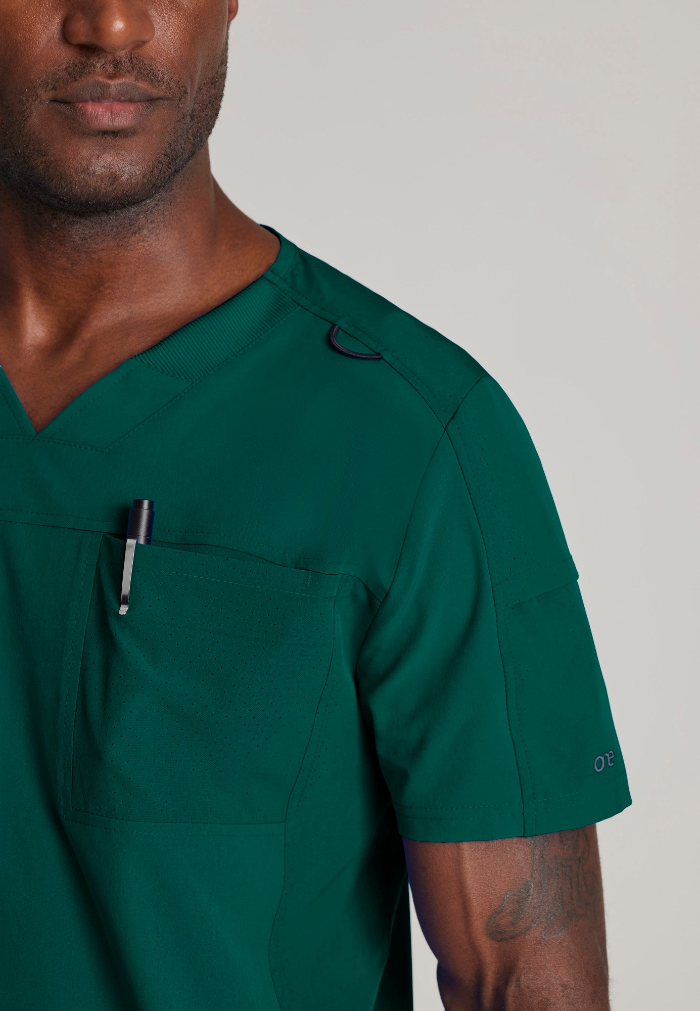 Velocity Top - Hunter Green | Grey's Anatomy Scrubs