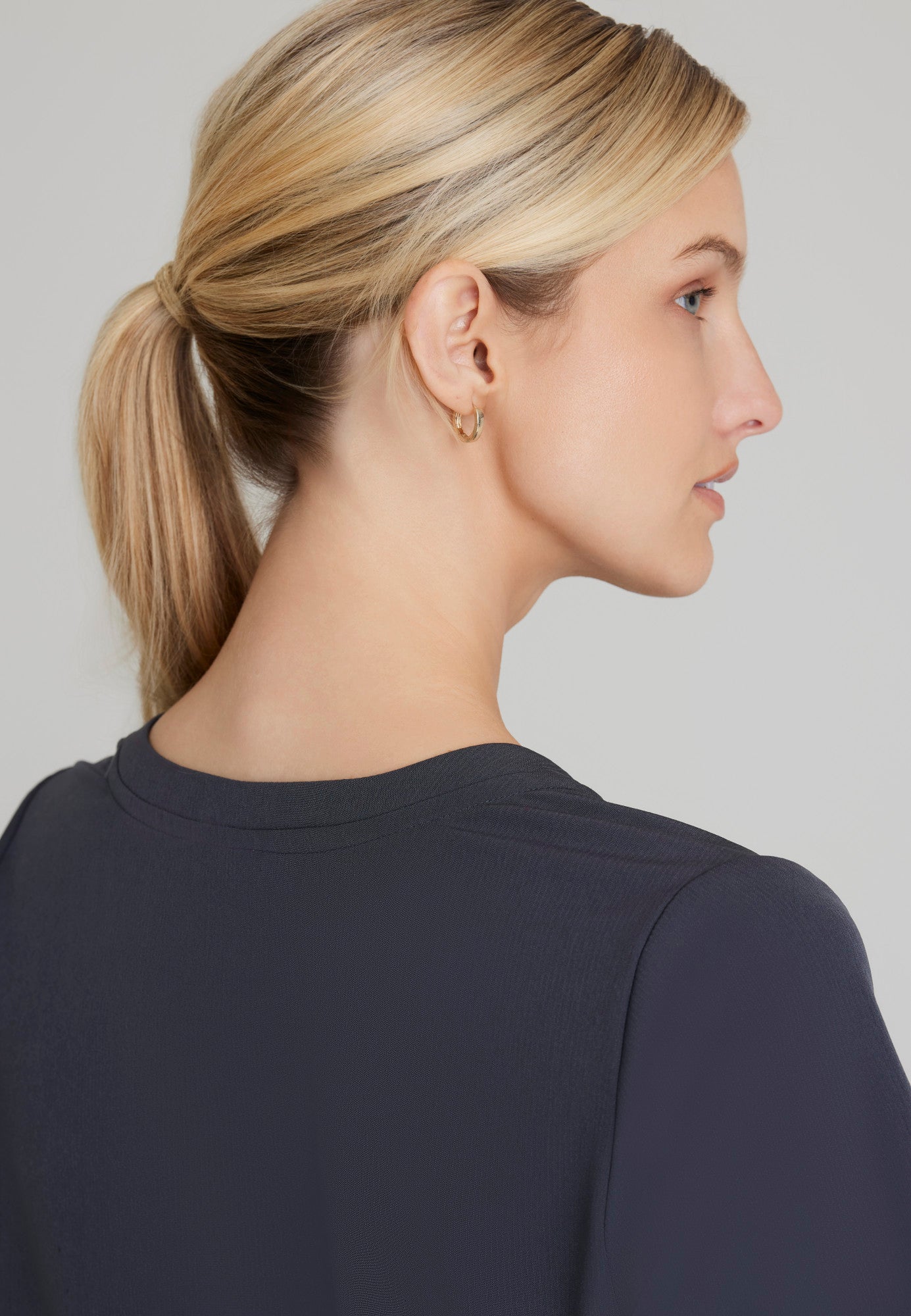 Aura Top - Pewter | Grey's Anatomy Scrubs