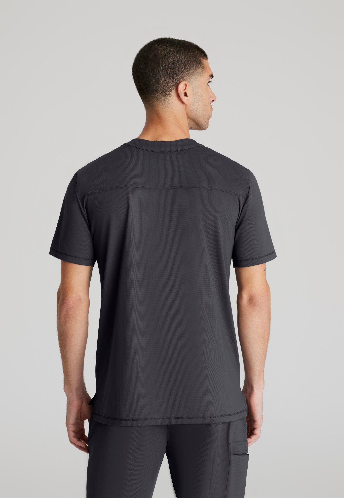 Flex Knit Top - Pewter | Grey's Anatomy Scrubs