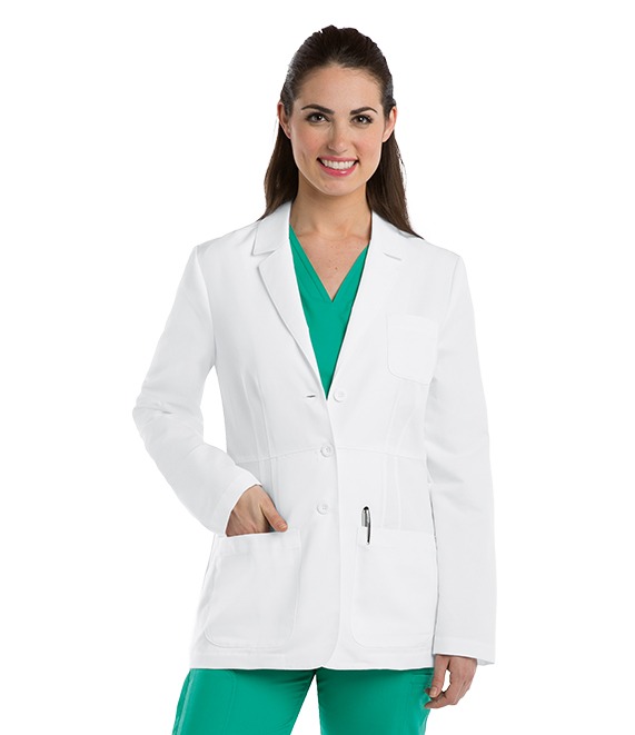 Comfortable Lab Coat - Camile Lab Coat Grey's Anatomy Scrubs