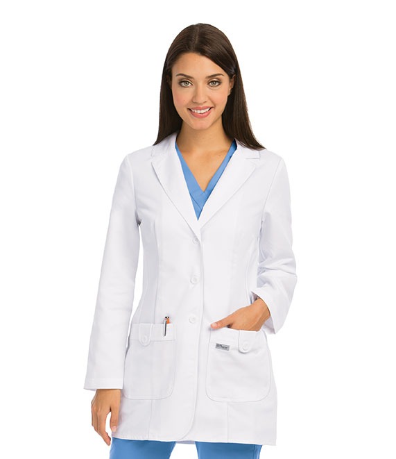 Non-Yellowing Lab Coat - Hannah Lab Coat Grey's Anatomy Scrubs