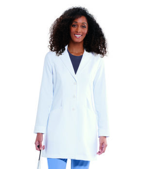 Spandex-Stretch Lab Coat - Eve Lab Coat Grey's Anatomy Scrubs