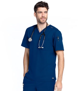 Fashionable Scrub Top - Evan Top Grey's Anatomy Scrubs